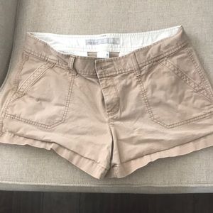 Old Navy low rise khaki shorts